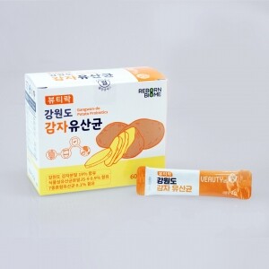 (주)웰빙엘에스,[위크세일]강원도 감자 유산균 60g